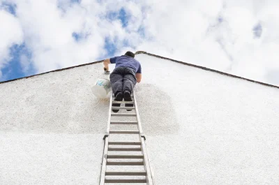 Peinture extérieure à Montchamp — façades et ravalement